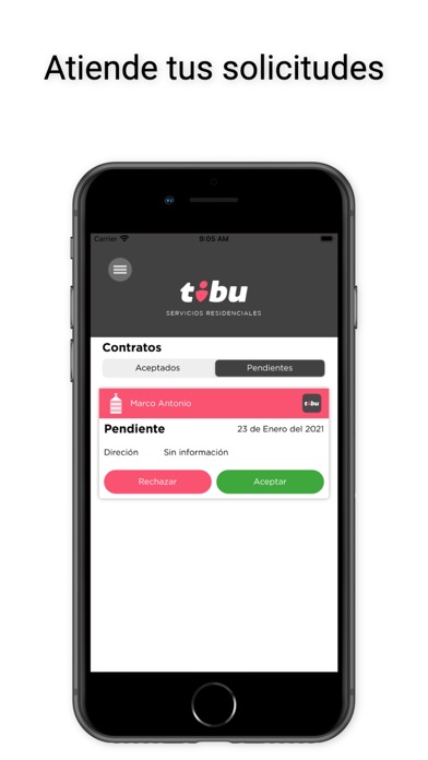 TIBU PROVEEDOR Screenshot