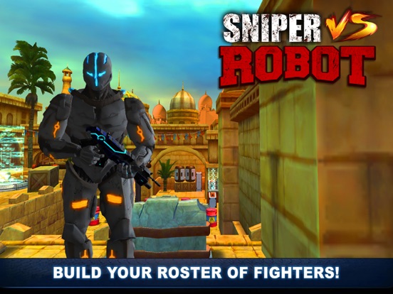 Sniper Vs Robot Shooting Games screenshot 3
