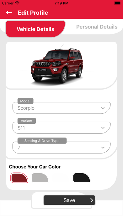 Mahindra Genuine Accessories Screenshot