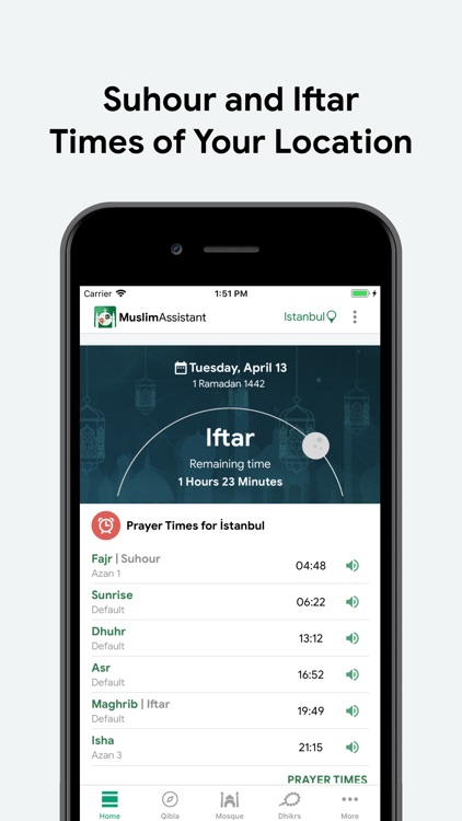Muslim: Ramadan, Azan, Qibla screenshot-0