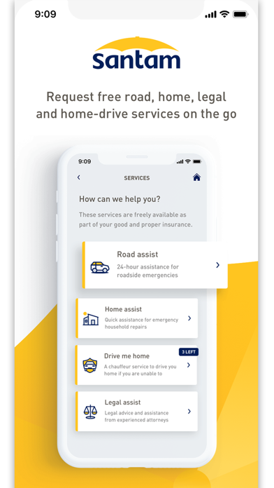 Santam app Screenshot