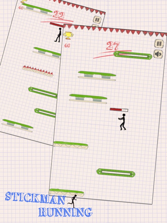 Screenshot #5 pour StickMan Falldown
