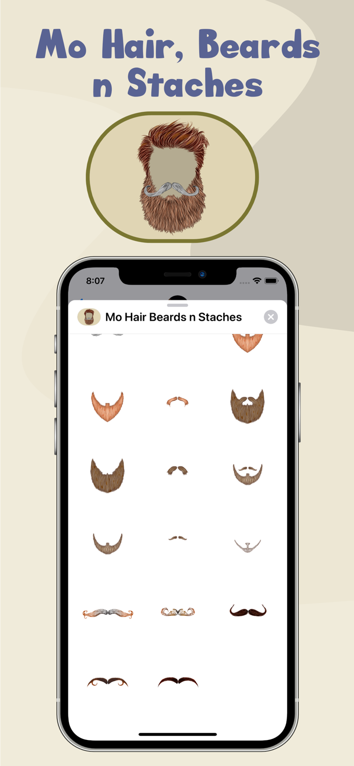 Mo Hair Beards n Staches