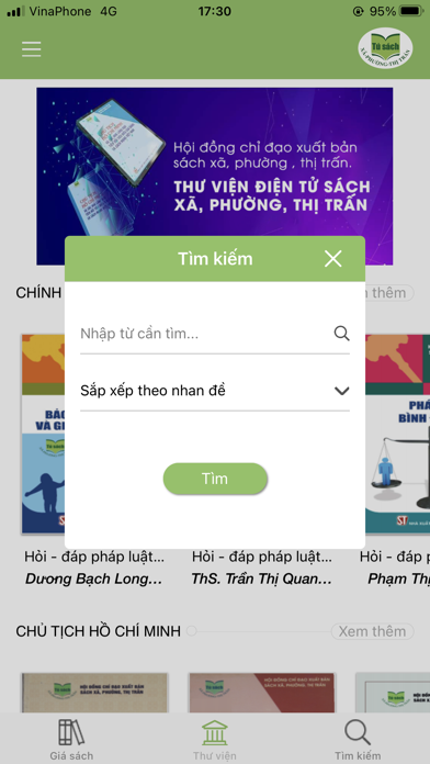 TVĐT sách xã, phường, thị trấn Screenshot