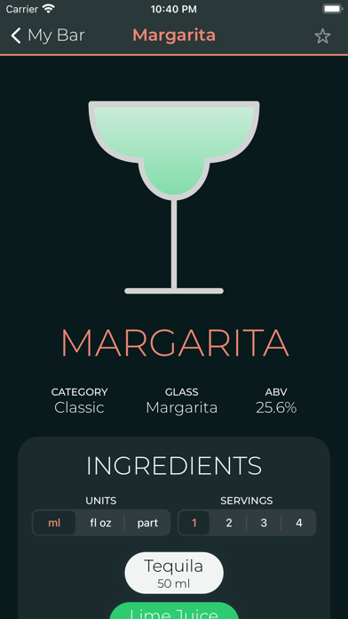 Drinktionary: cocktail recipes Screenshot