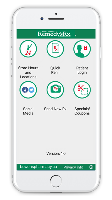 Bowens Pharmacy Screenshot