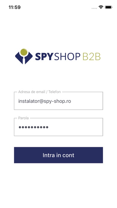 Spy Shop B2B Screenshot