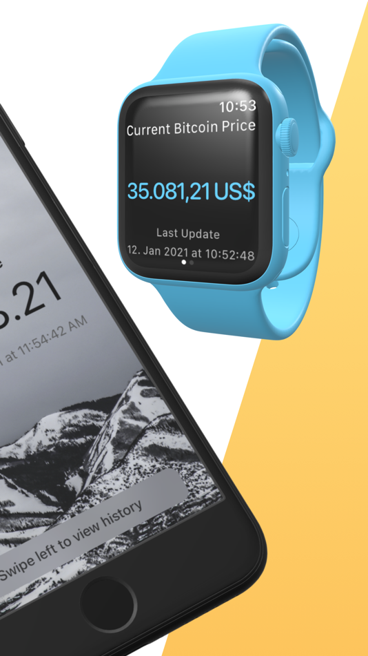 #2. Bitcoin Ticker: 3D Live Widget (macOS) 由: MoneyCoach UG