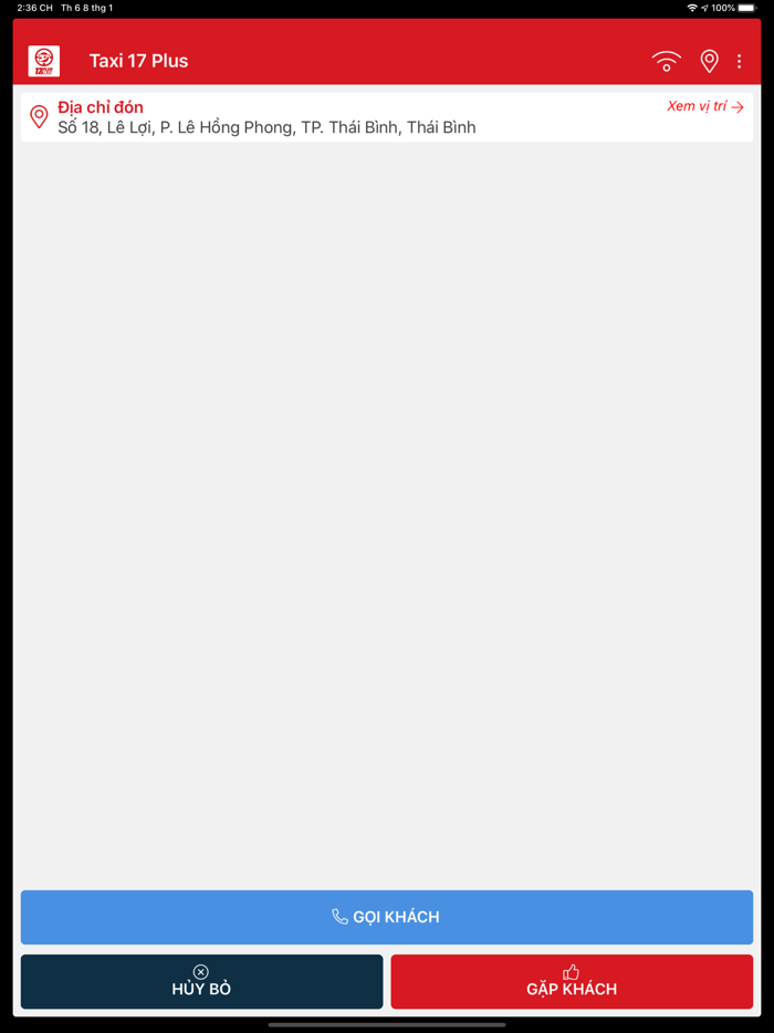 Lái xe Taxi 17 Plus