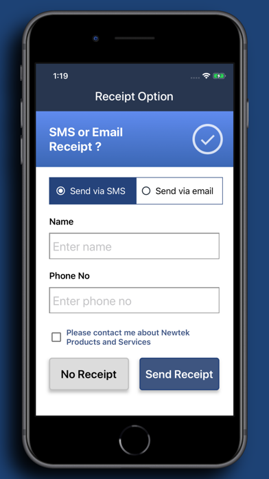 NewTaxiPass EMV Screenshot