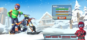 Snow Bike Racing Game screenshot #6 for iPhone