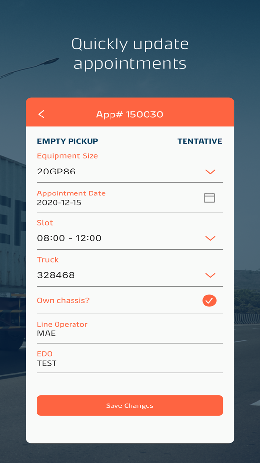 #3. APMT TERMPoint Appointments (iOS) Podle: A.P. MOLLER - MAERSK