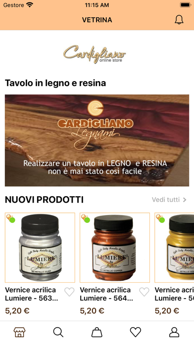 Cardigliano Legnami Screenshot