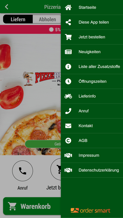 Pizzeria Calabria Duisburg Screenshot
