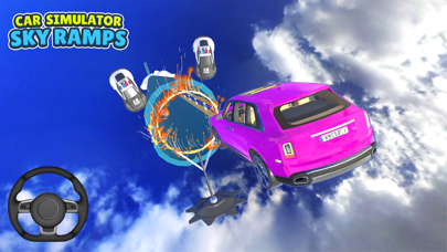 Car Simulator Sky Ramps Screenshot