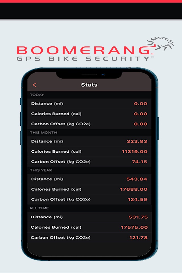 Boomerang's Cyclotrac GPS Bike screenshot 4