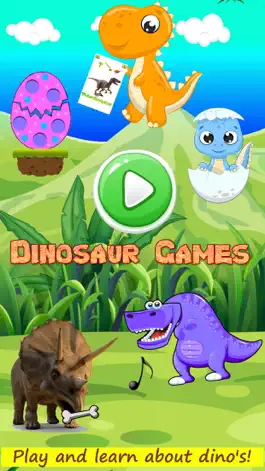 Game screenshot Dinosaur Games For Kids - FULL mod apk