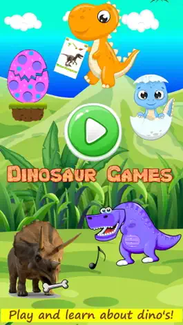 Game screenshot Dinosaur Games For Kids - FULL mod apk