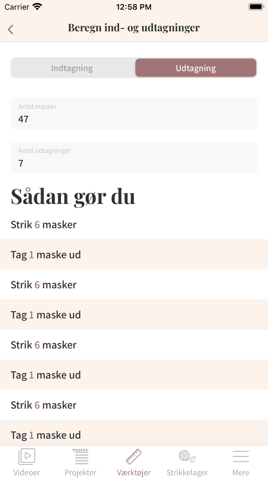 #5. Min strikkejournal (iOS) 由: Kimmie Munkholm Pedersen
