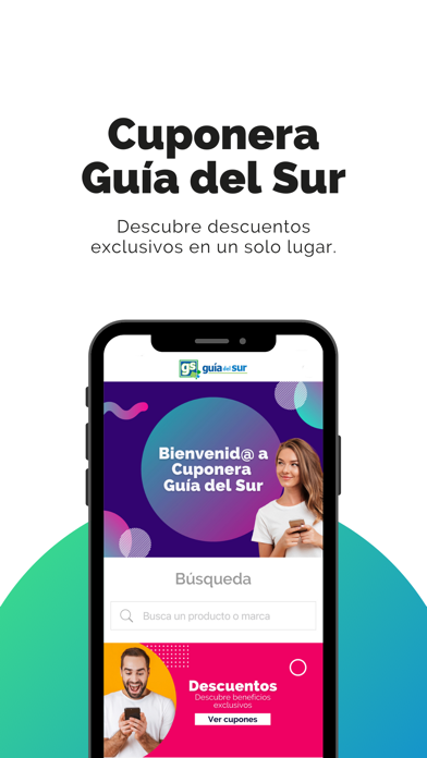 Cuponera Guía del Sur Screenshot