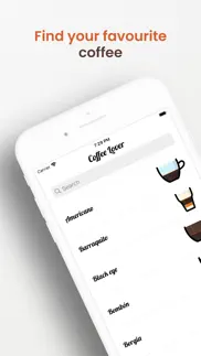 coffee lover - café assistant iphone screenshot 1