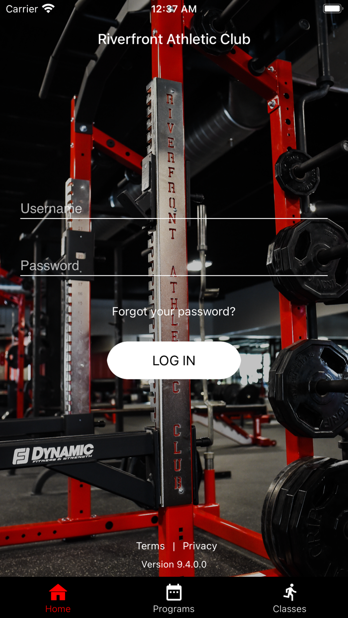 Riverfront Athletic Club.