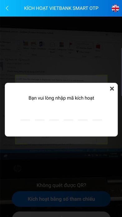 VIETBANK SMARTOTP Screenshot