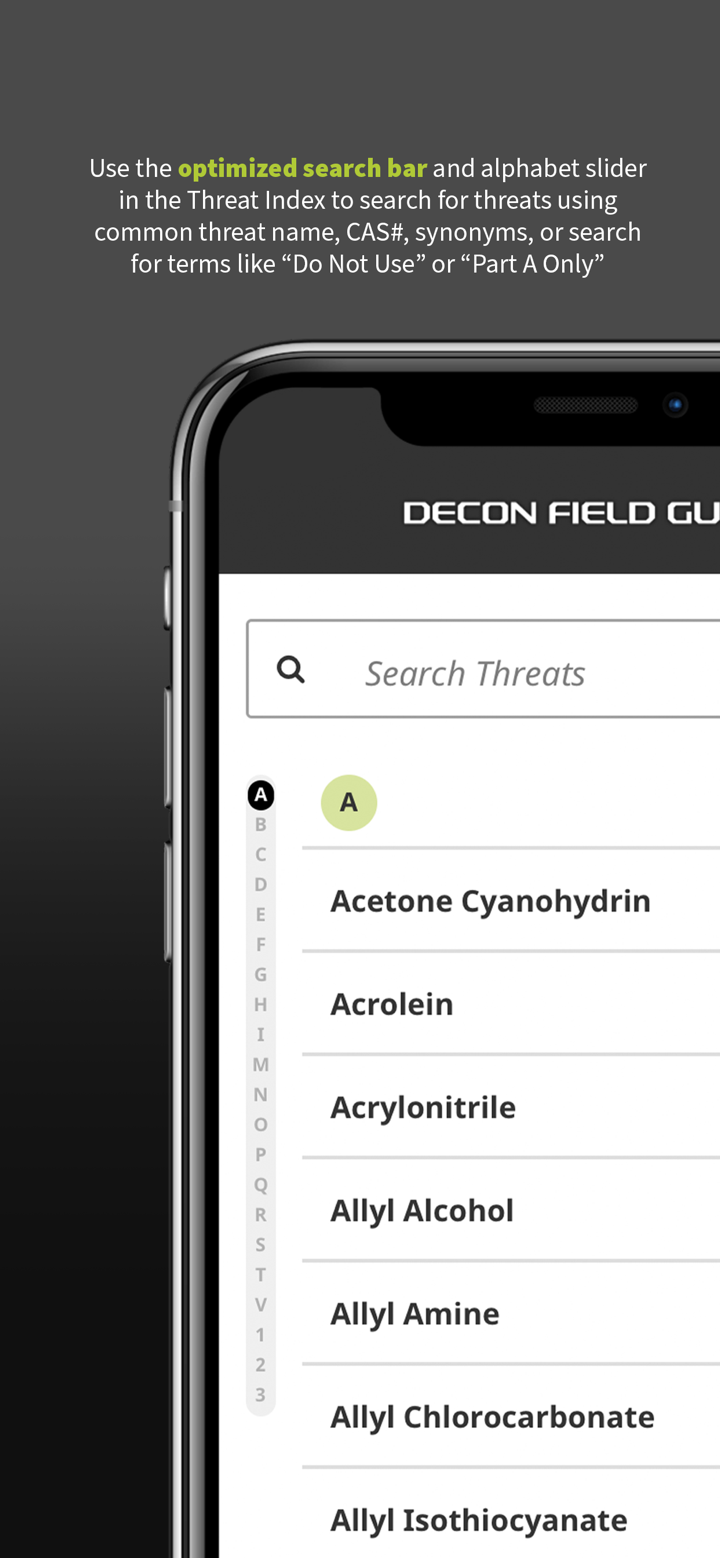 Decon Field Guide screenshot 3