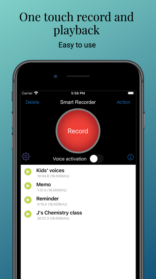 Smart Recorder and transcriber - 5.1 - (iOS)