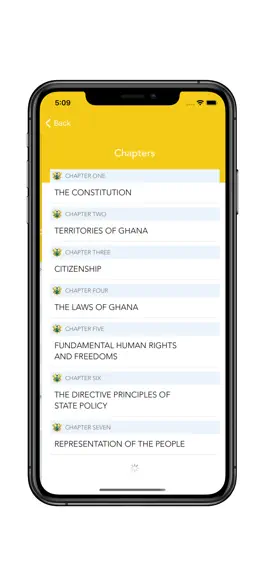 Game screenshot Ghanaian Constitution apk