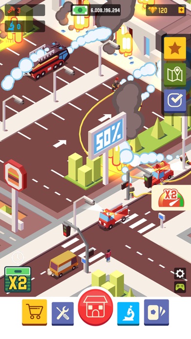 Idle Firefighter Empire Tycoon