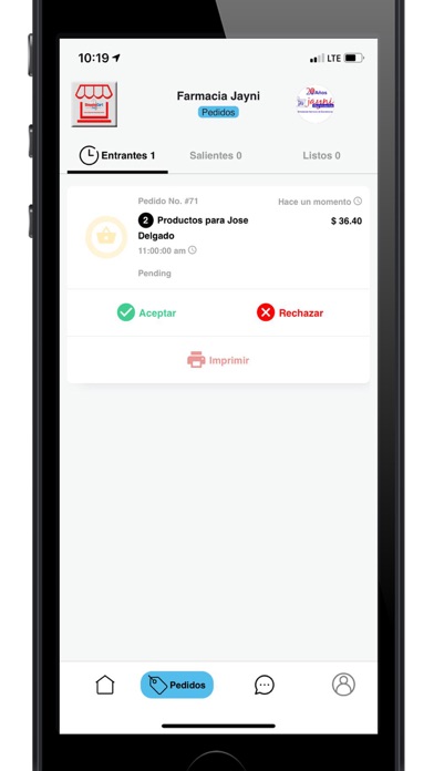 Shoppingcartpr-Merchant Screenshot