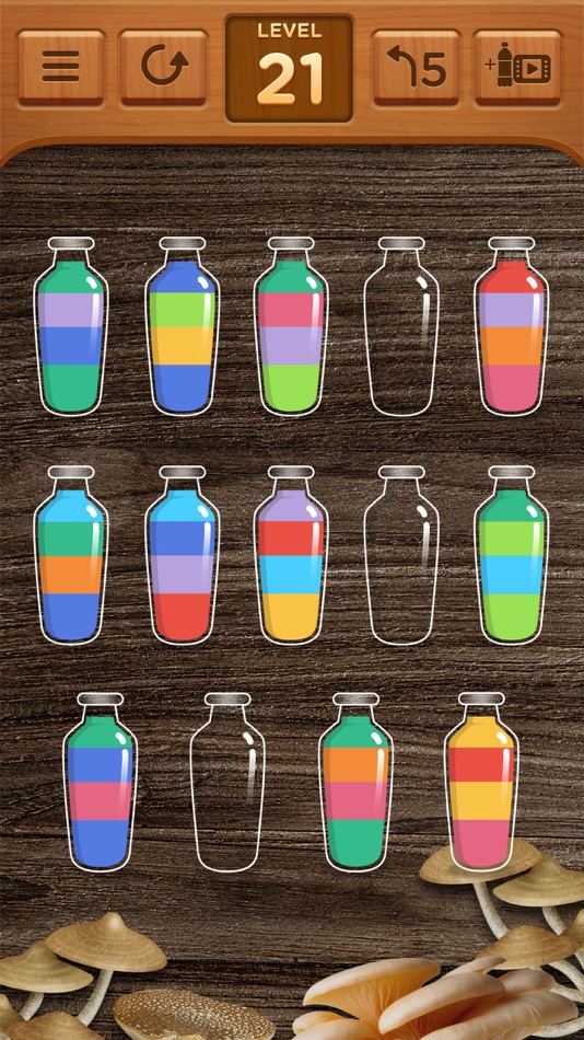 #4. Liquid Sort Puzzle- Water Sort (iOS) 由: Quoc Thuan Mai