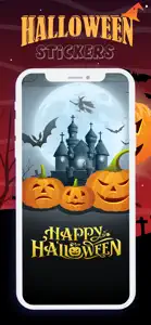 Halloween Stickers-Animated screenshot #1 for iPhone