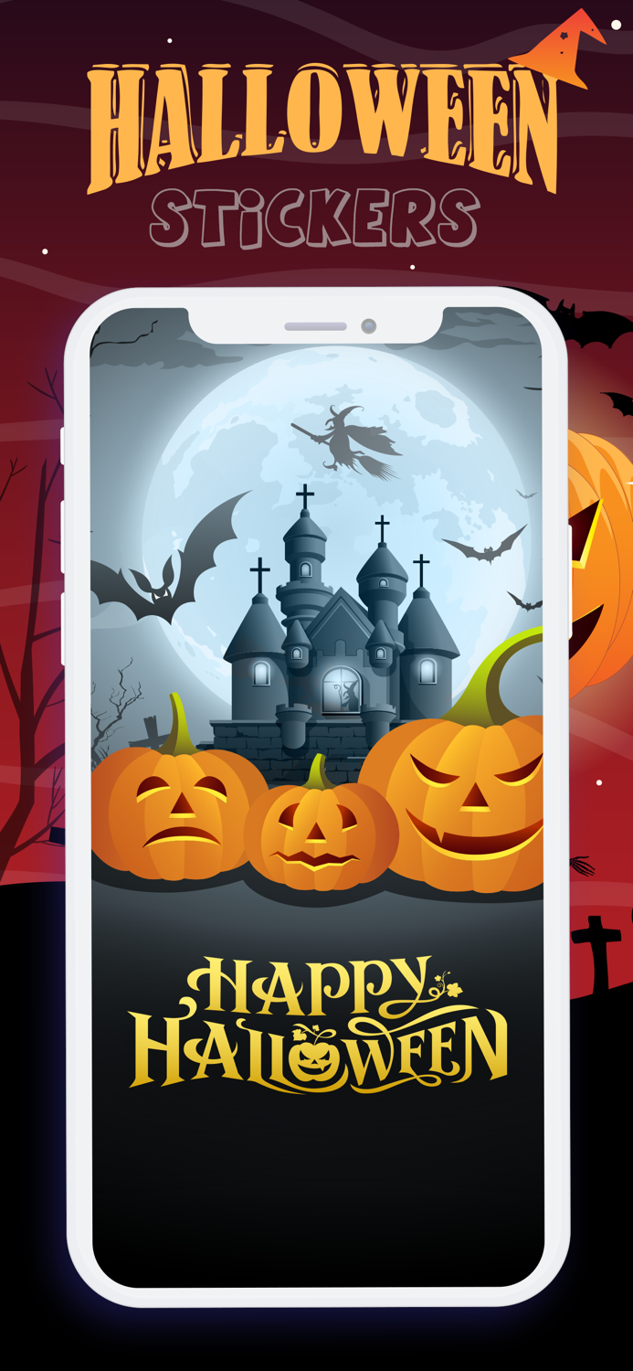 Halloween Stickers-Animated