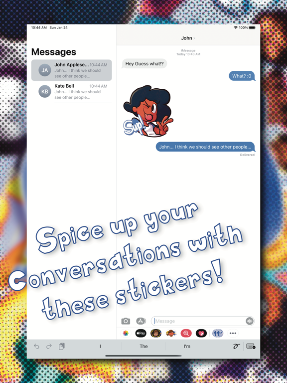 Screenshot #4 pour Jakeneutron Sticker Pack