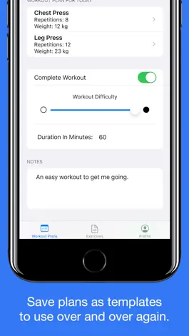Game screenshot Workout Planner - Exercise apk