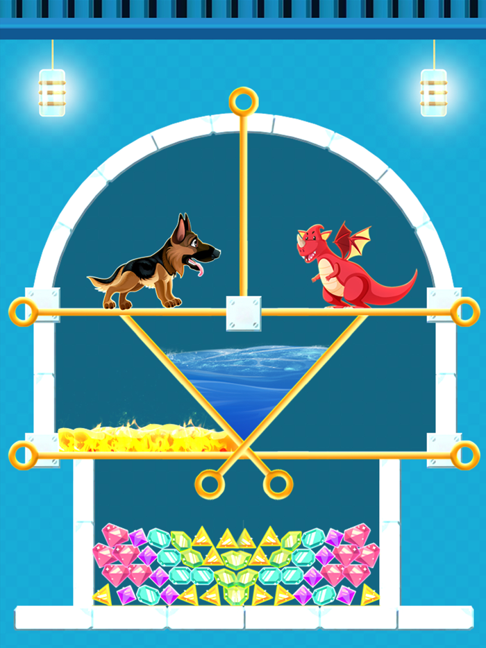 Save The Puppy- Pull Pin