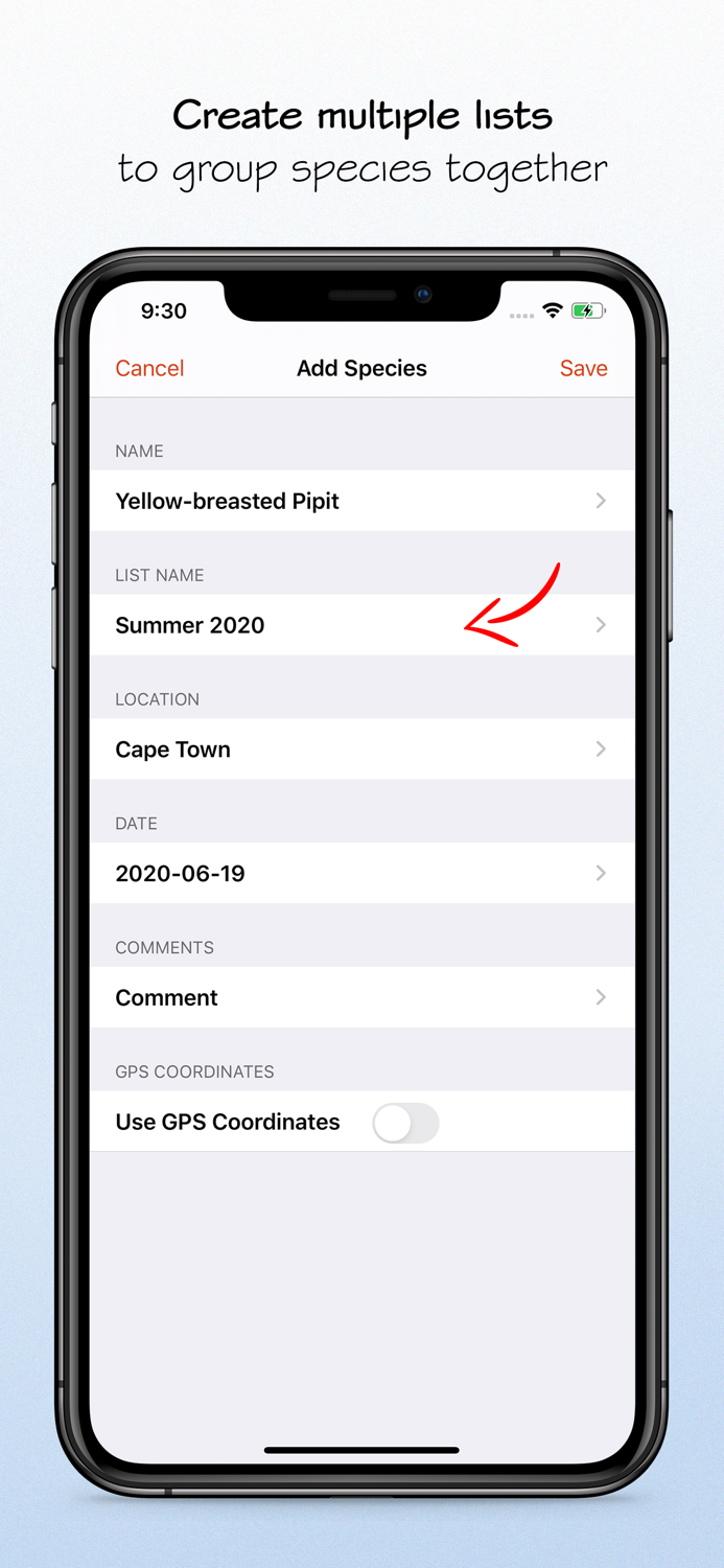 Sasol eBirds South Africa LITE