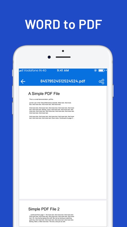 Word To PDF Converter & Reader