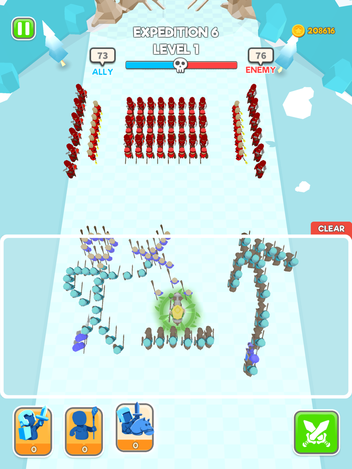 Draw Battle  Tiny Warriors