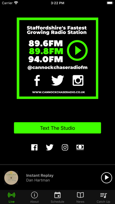 Cannock Chase Radio Screenshot