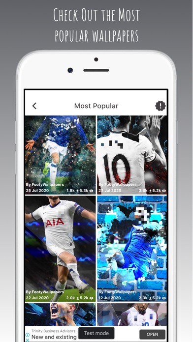 Footy Wallpapers Screenshot