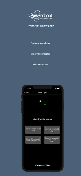 Game screenshot iPowerboat - Workboat Training apk