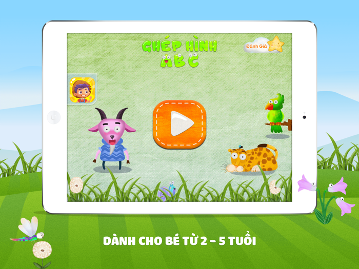 Dạy Bé Học Chữ Cái - Ghép Hình