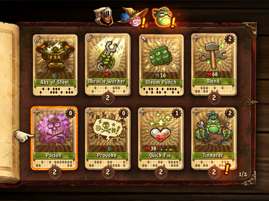 SteamWorld Quest iPad app afbeelding 7