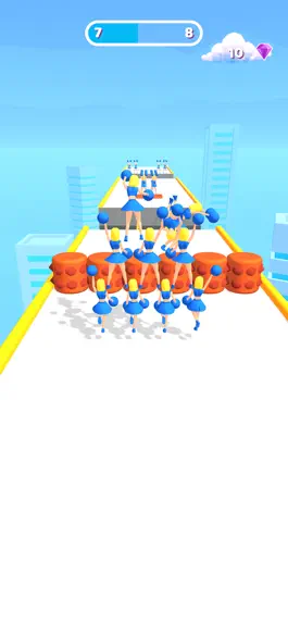 Game screenshot Cheerleader Rush apk