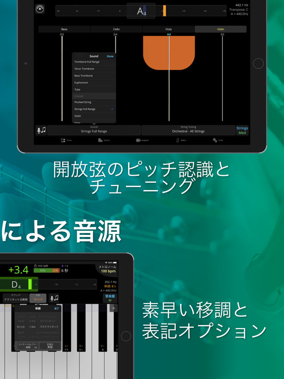 TonalEnergyチューナーとメトロノームのおすすめ画像4