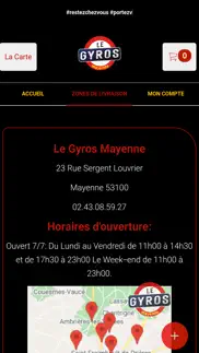 le gyros mayenne iphone screenshot 4