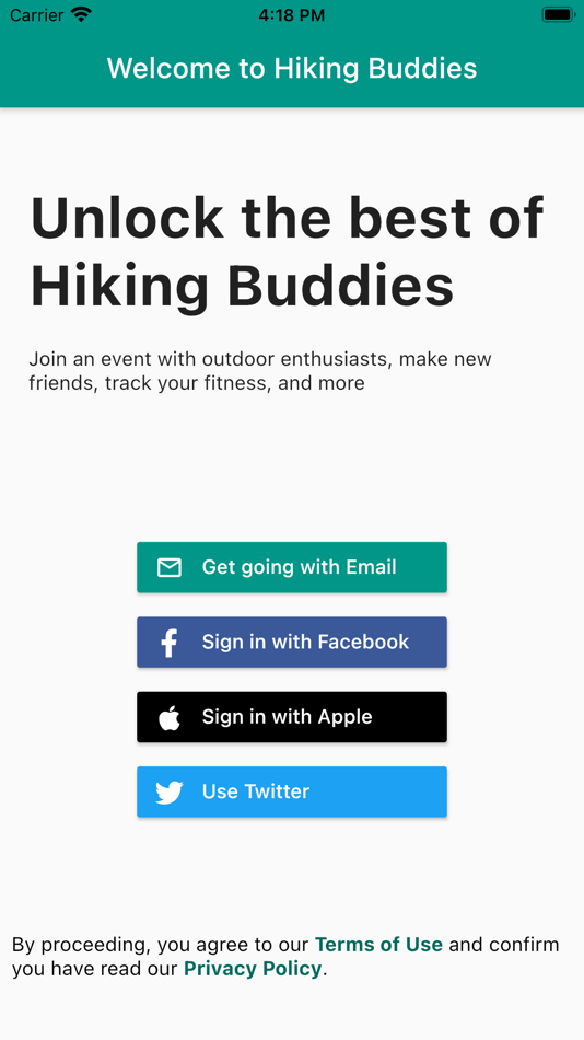 Hiking Buddies - 1.1.0 - (iOS)